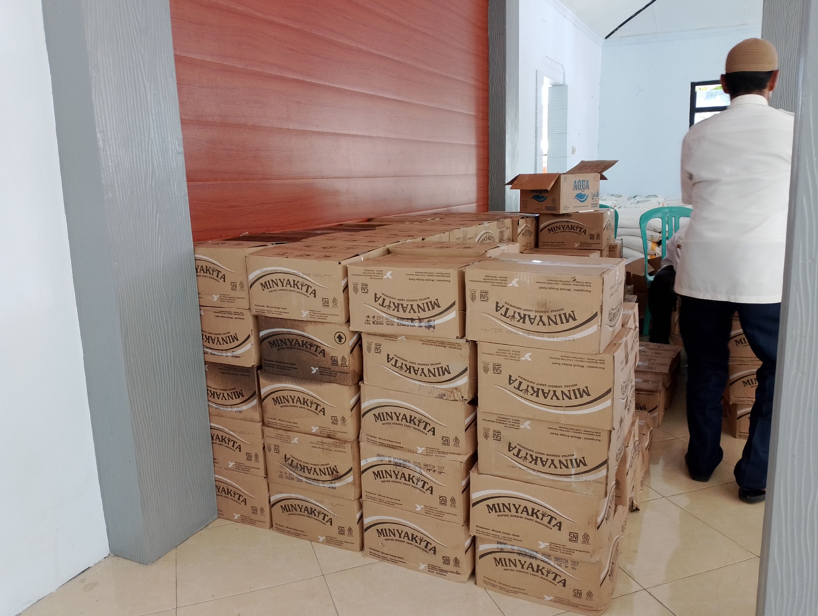 Kegiatan Penyaluran di Balai Desa