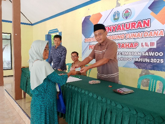 Penyaluran BLT-DD Desa Grogol